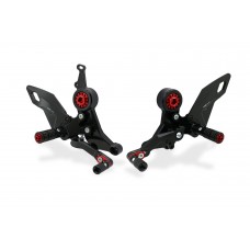 CNC Racing Adjustable Rearsets For Ducati Monster 937